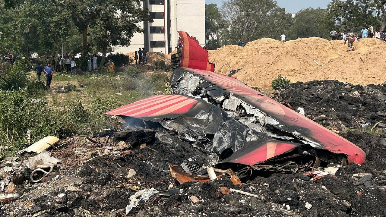 Air India plane with 242 on board crashes near Ahmedabad